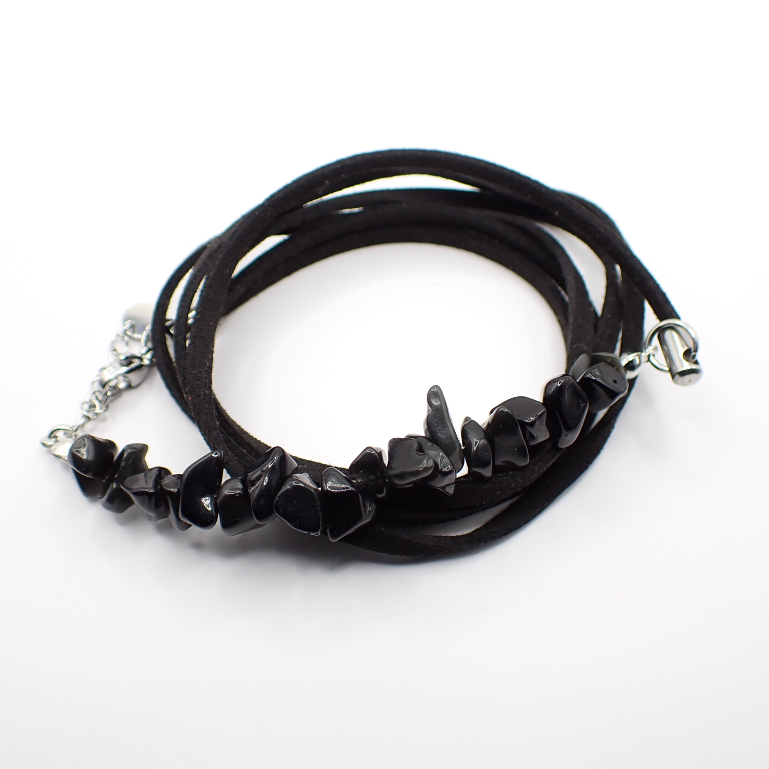 wikkelarmband edelsteen