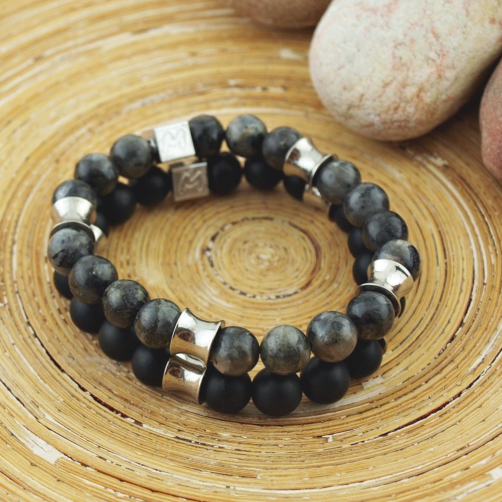natuursteen armband